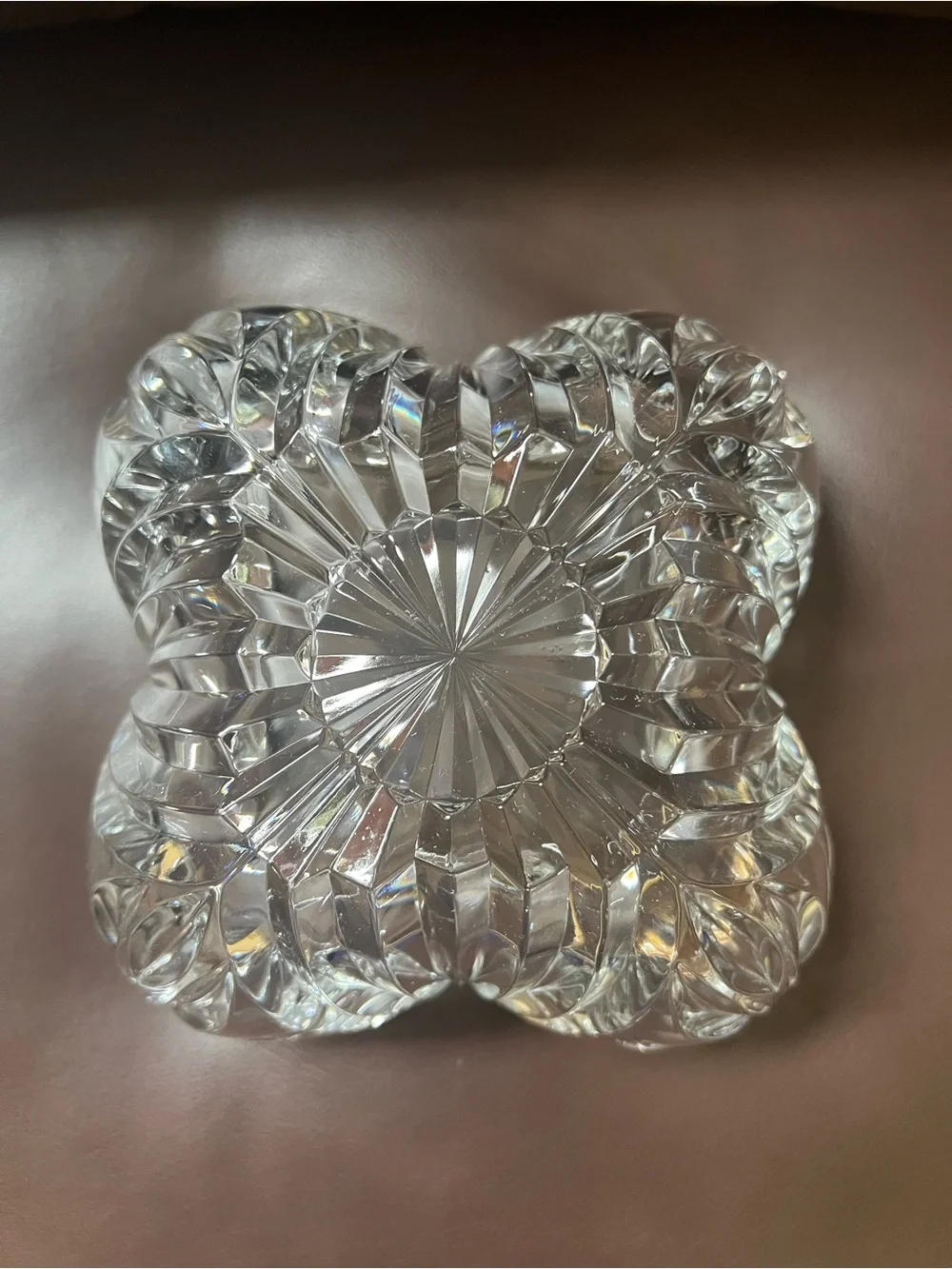 Mikasa Bowl Crystal Glass Lead Free Home Decor